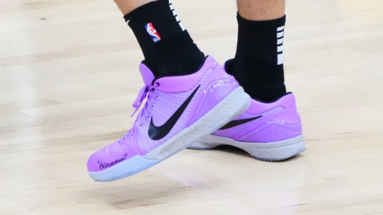 Devin Booker Wears Nike Kobe 4 on NBA 2K23 Cover